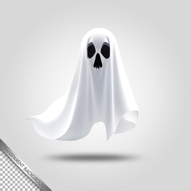 PSD happy halloween design element transparent background