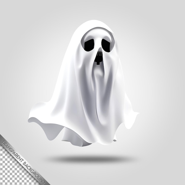 PSD happy halloween design element transparent background