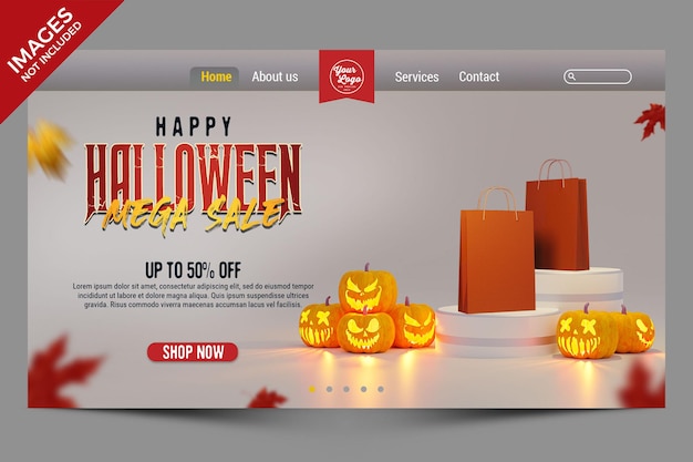 Buon sconto di vendita mega di halloween