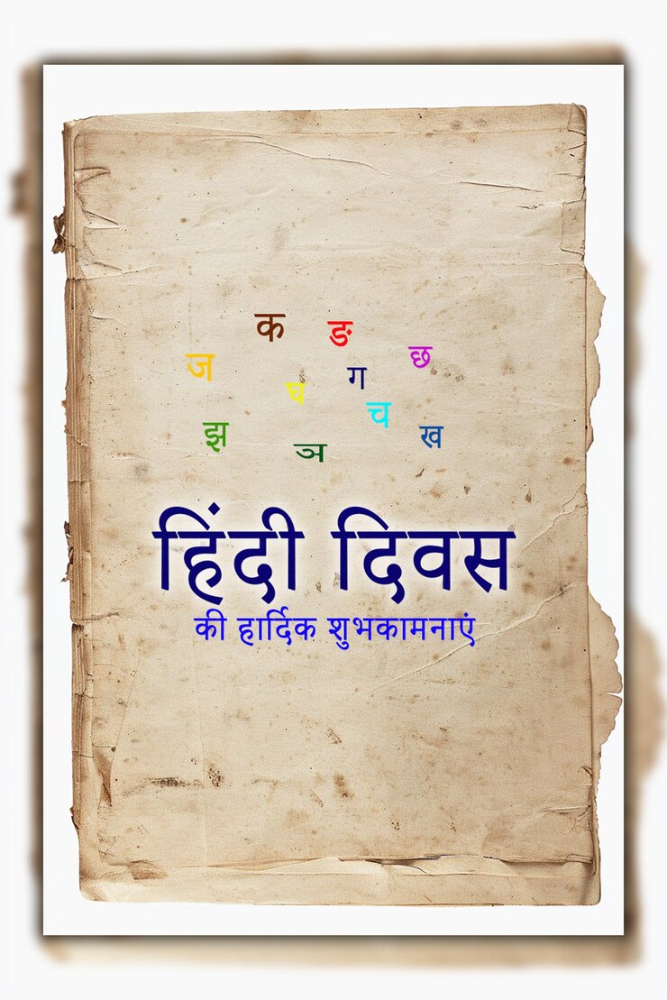 PSD हैप्पी हिंदी दिवस भारतीय मातृभाषा समारोह बैकग्राउंड