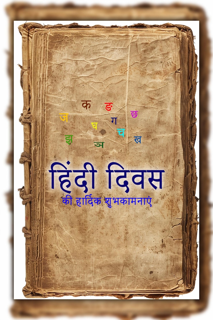 PSD हैप्पी हिंदी दिवस भारतीय मातृभाषा समारोह बैकग्राउंड