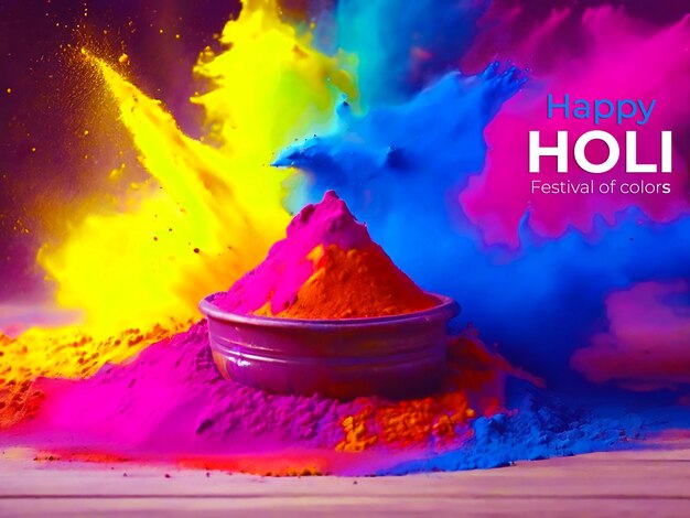 holi colored powder how to make