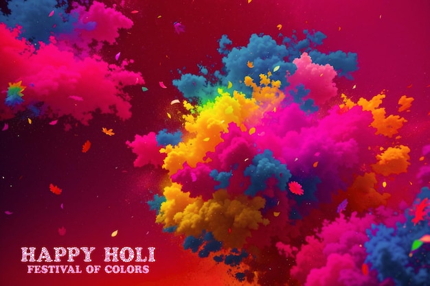 PSD happy holi festival psd