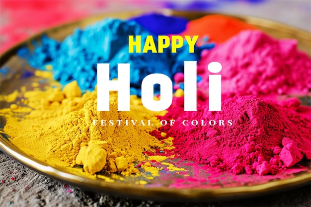 Happy holi festival