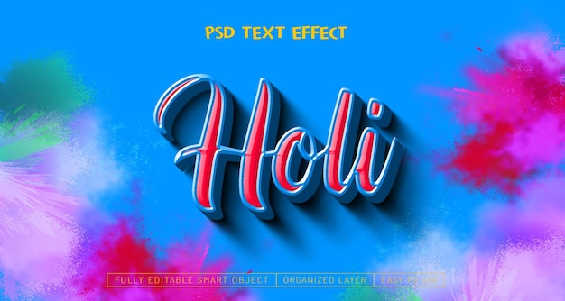 happy holi font