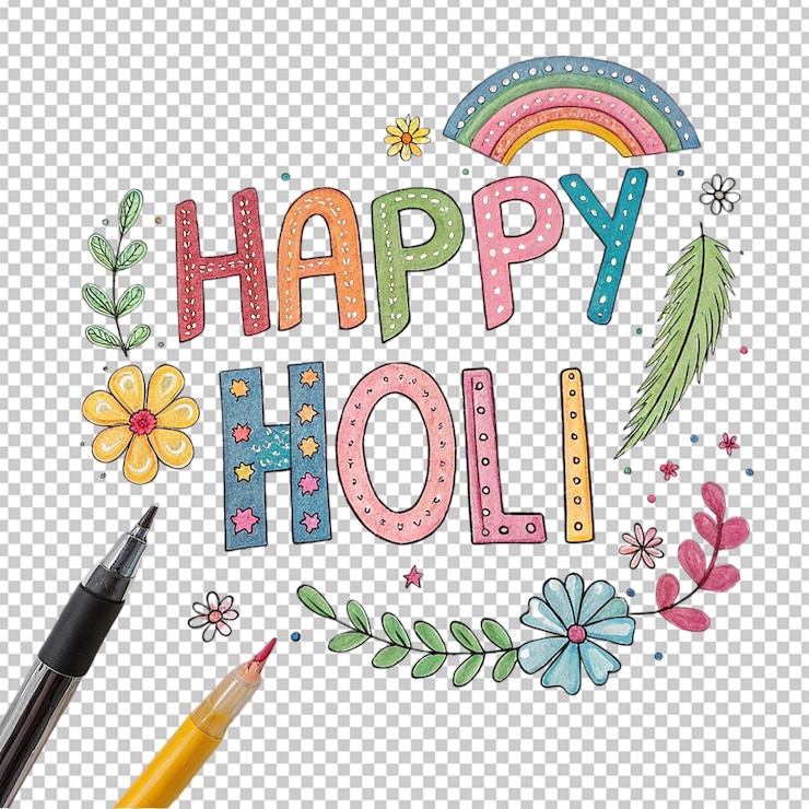 PSD हैप्पी होली