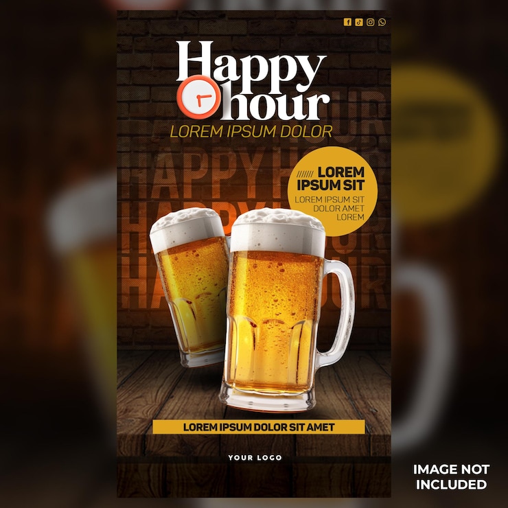 PSD happy hour met bier.
