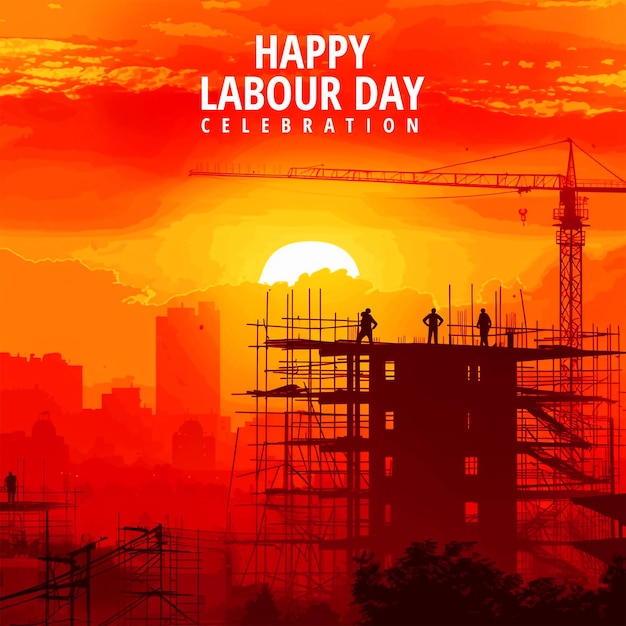 PSD happy international labour day poster