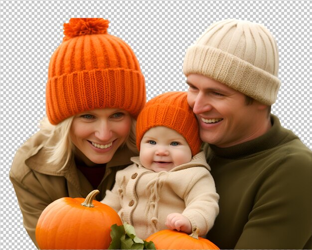 Happy and joyful children on transparent background