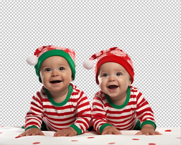 PSD happy and joyful children on transparent background