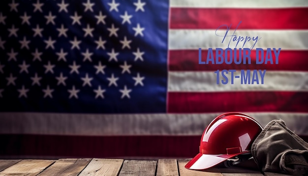 PSD happy labour day banner design