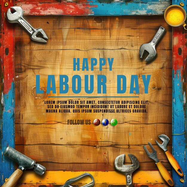 PSD happy labour day