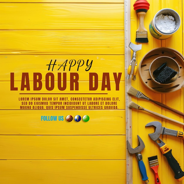 PSD happy labour day