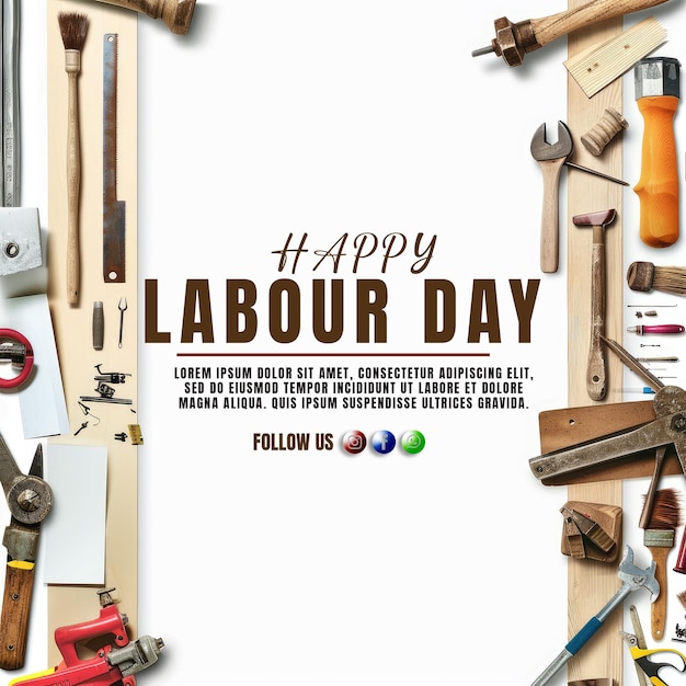 PSD happy labour day