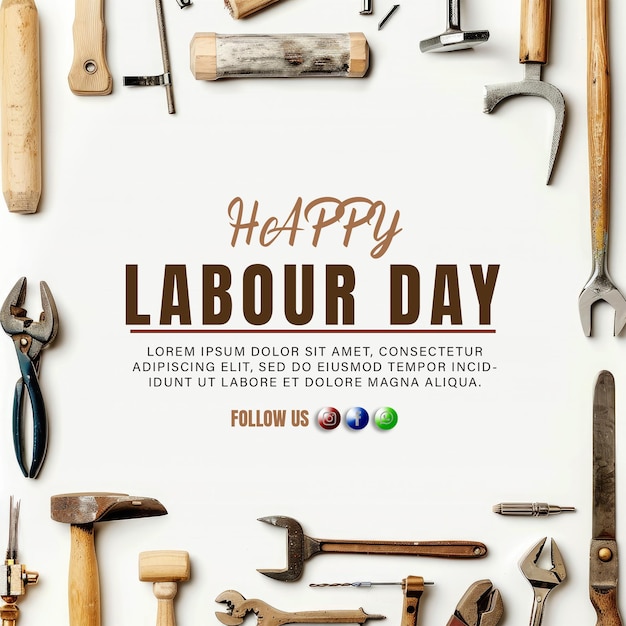 PSD happy labour day