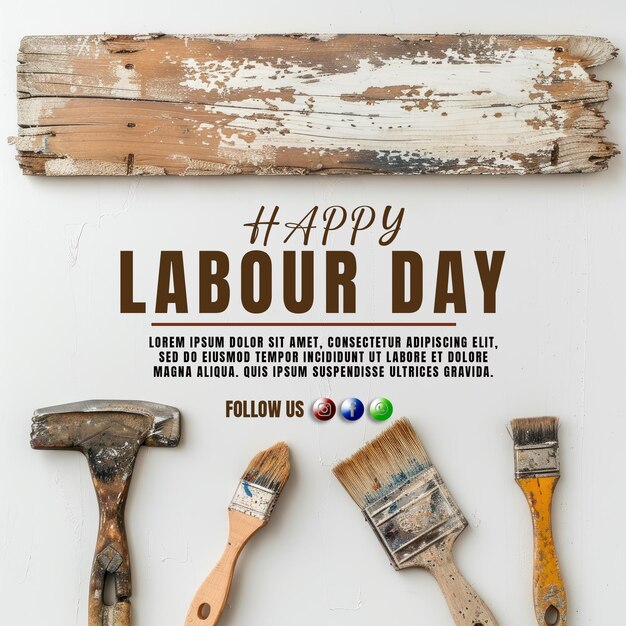 PSD happy labour day