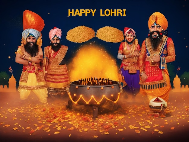 PSD happy lohri