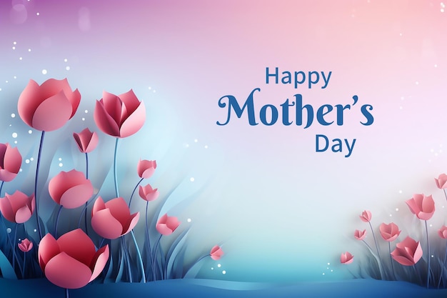 PSD happy mothers day background