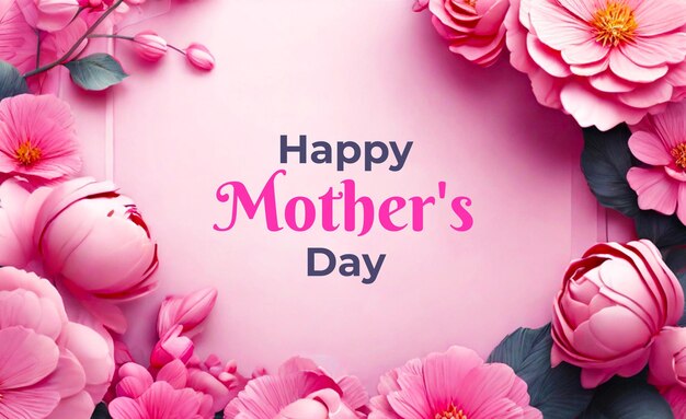 Happy mothers day social media post template