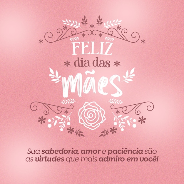 happy mothers day social media template feed