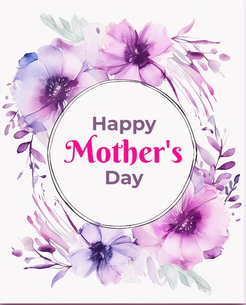 PSD happy mothers day template social media post