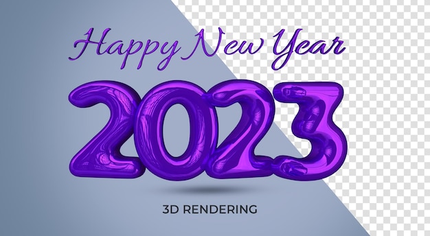 Happy new year 2023 banner template