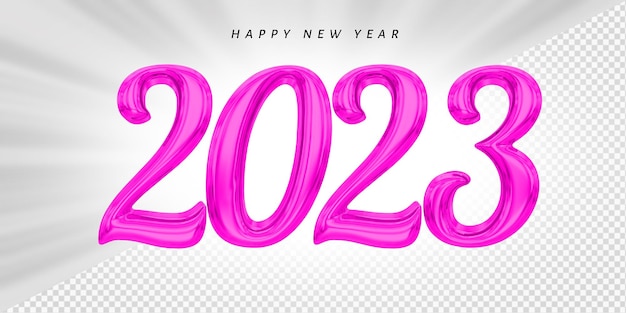 PSD happy new year 2023 number