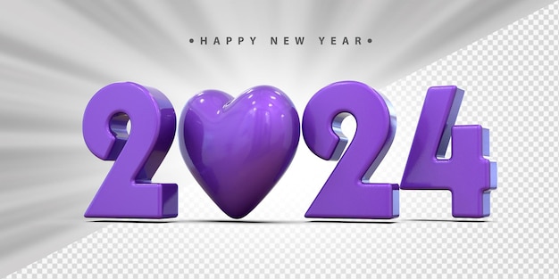 PSD buon anno 2024 con il cuore