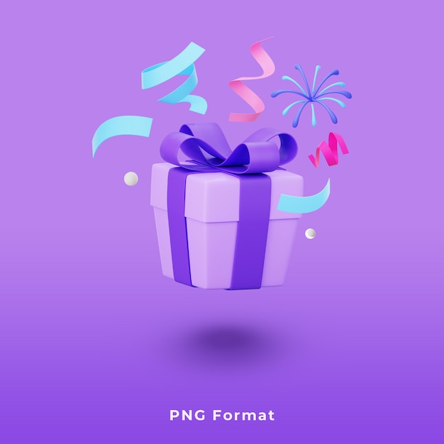 С Новым годом 3D-иконы в формате PNG Новый год 2024