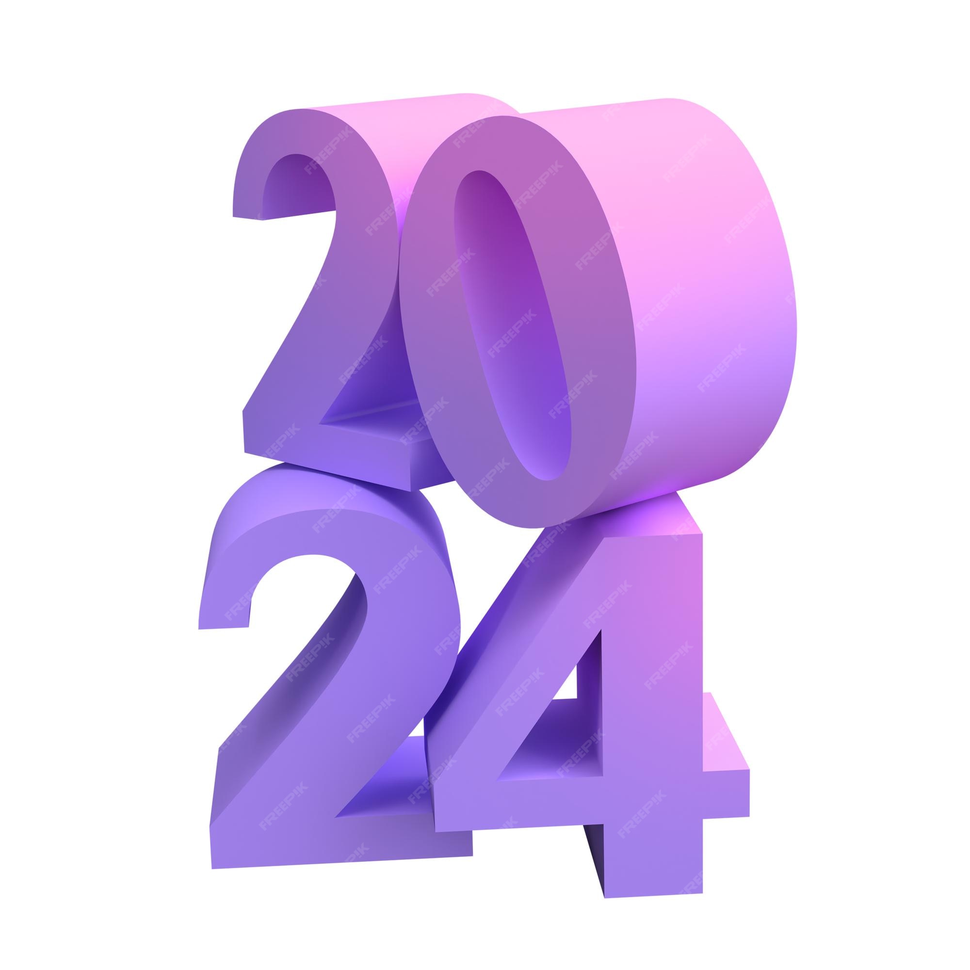 Premium PSD Happy new year christmas 2025 with shiny 3d lilac numbers