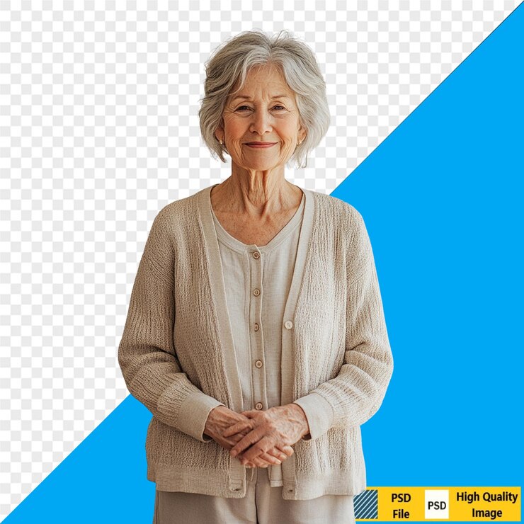 PSD happy person transparent background psd smiling face joyful expression cheerful person posit
