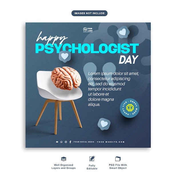 Happy Psychologist Day Celebration BanneR
