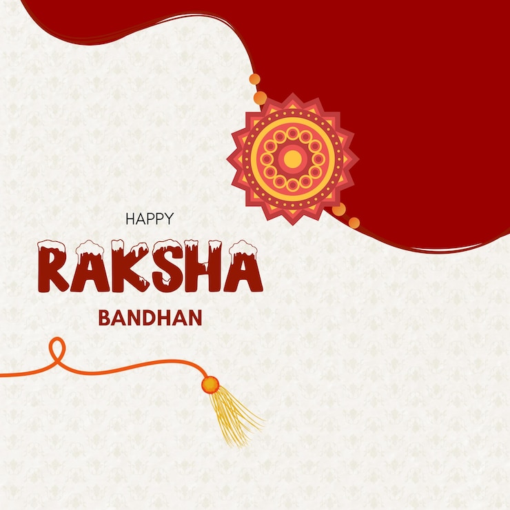 PSD happy raksha bandhan celebrating brothersister bond