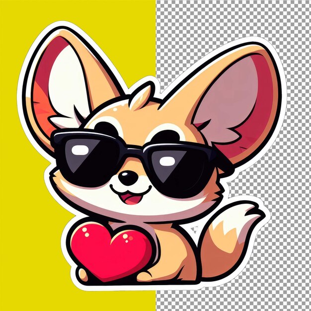 PSD happy squeak sticker