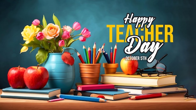 PSD happy teacher day social media banner