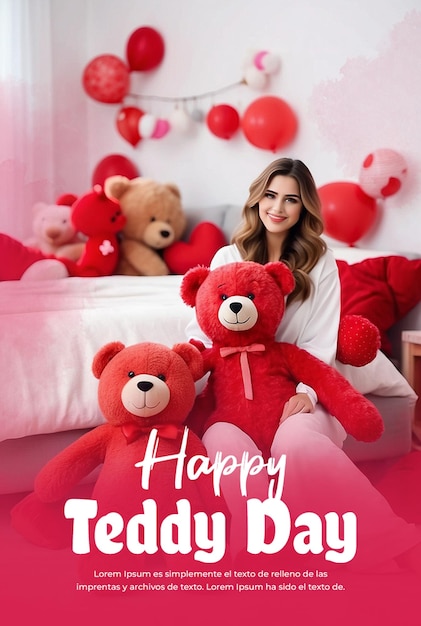 Happy teddy day