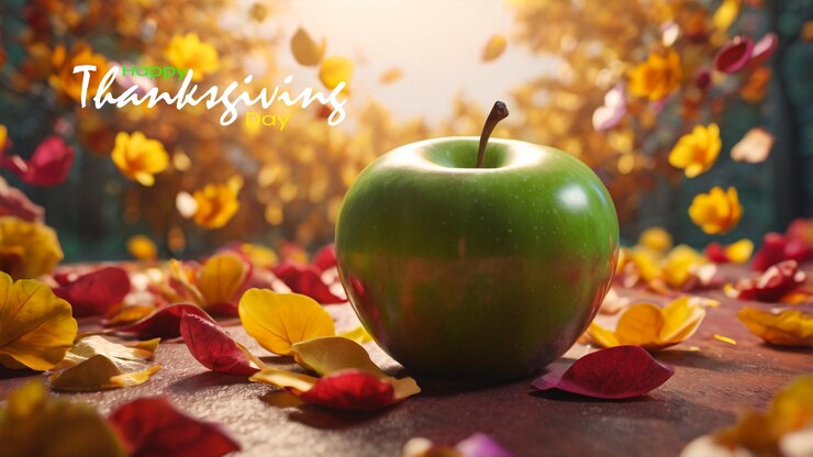 PSD happy thanks giving background banner