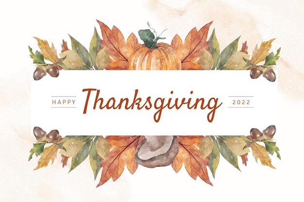 PSD happy thanksgiving greeting template