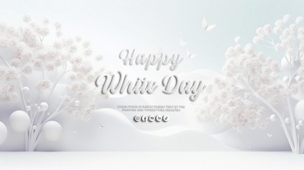 Happy white day