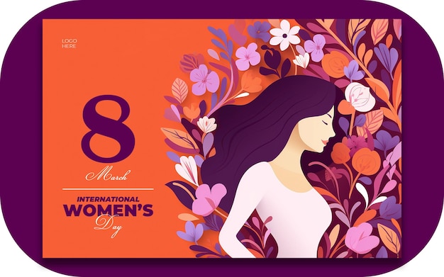 PSD happy womens day social media cover post template