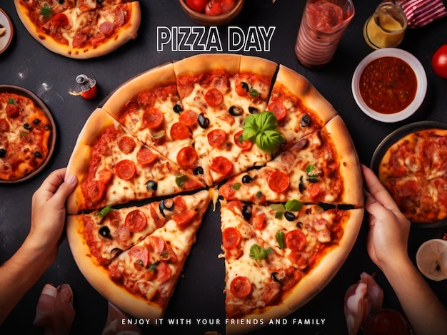 Happy world pizza day