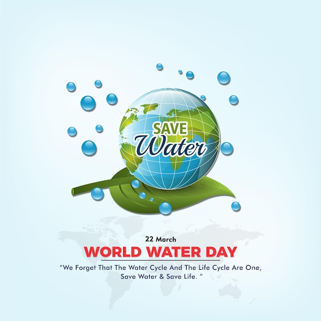 happy world water day 22nd march