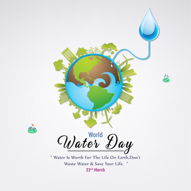 happy world water day 22nd march