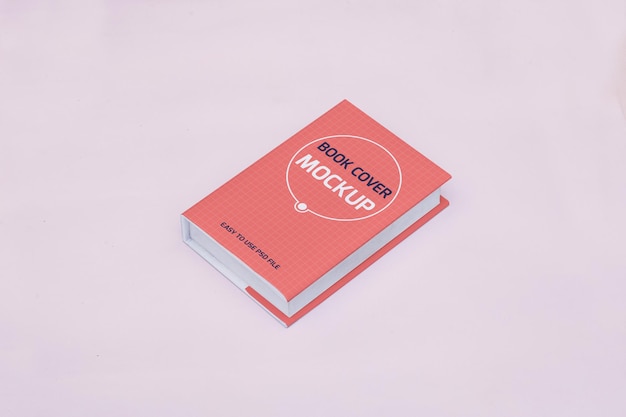 Modello di mockup per copertina rigida