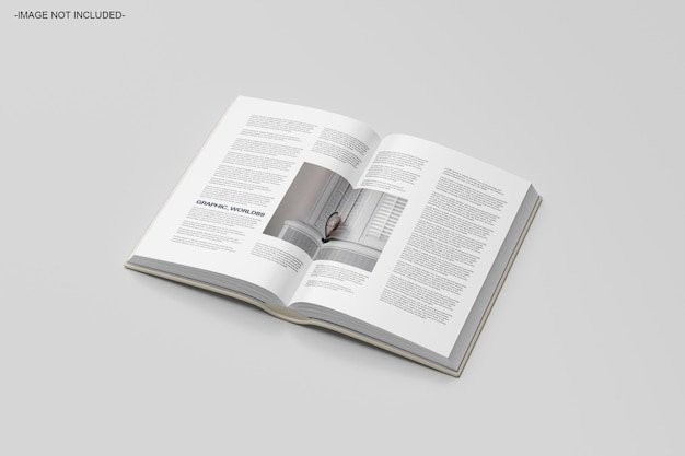 Hard book mockup