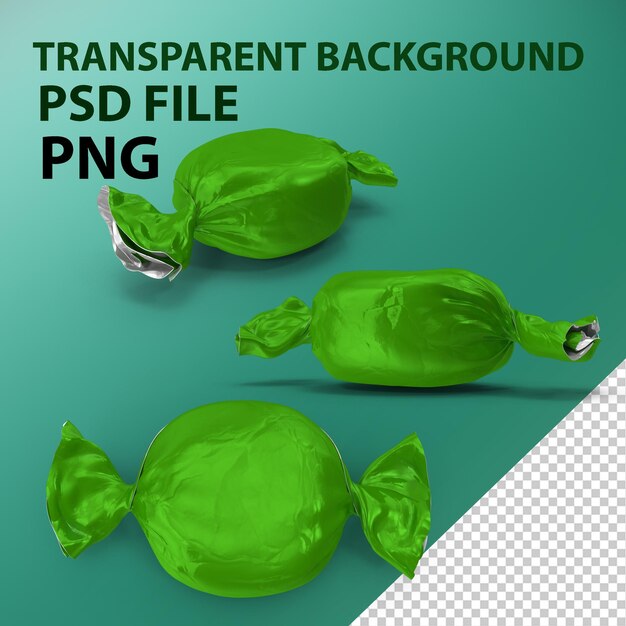 PSD hard candy png