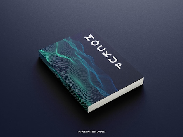 Mockup di libro con copertina rigida