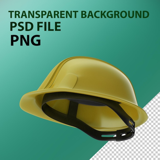 PSD hard hat blue png