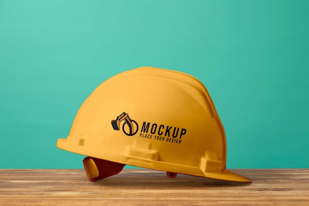 PSD hard hat mockup design