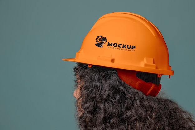 PSD hard hat mockup